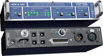 RME ADI-4 DD 4-канальный конвертер, 24 Bit / 96 kHz, AES/EBU <> ADAT Converter, 9 1/2", 1U
