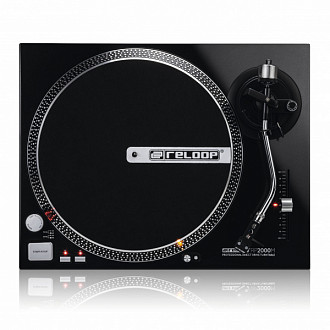 Reloop RP-2000M  DJ-проигрыватель винила, Direct drive,1кг/cм, 33 1/3, 45 RPM