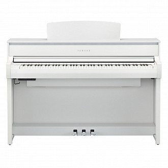 Yamaha CLP-675WH  клавинова, 88 клавиш, молоточковая, Grand Touch, полифония 256, тембр 36, Bluetoot