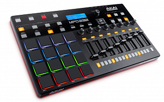AKAI PRO MPD232, MIDI/USB-контроллер, 16 пэдов с цветной подсветкой, 8 фейдеров, 8 ручек