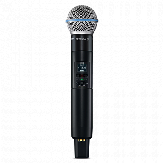 SHURE SLXD2/B58 H56 ручной передатчик серии SLX-D с капсюлем BETA58A 518-562MHz