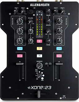 XONE:23 / DJ-микшер, 2 канала, Total Kill EQ, 2 стерео входа / ALLEN&HEATH