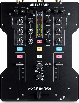 XONE:23 / DJ-микшер, 2 канала, Total Kill EQ, 2 стерео входа / ALLEN&HEATH