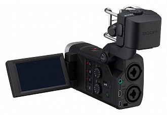 Zoom Q8 ручной HD видеорекордер, запись аудио 4 канала, сменные капсюли
