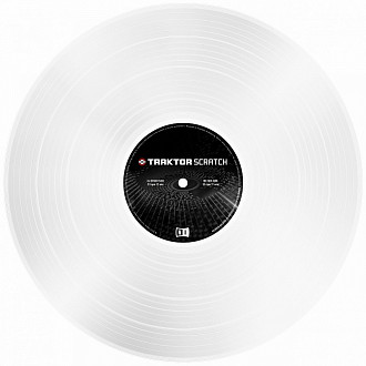 Native Instruments Traktor Scratch Pro Control Vinyl Clear Mk2