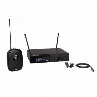 SHURE SLXD14E/85 H56 радиосистема с поясным передатчиком SLX-D и микрофоном WL185 518-562MHz