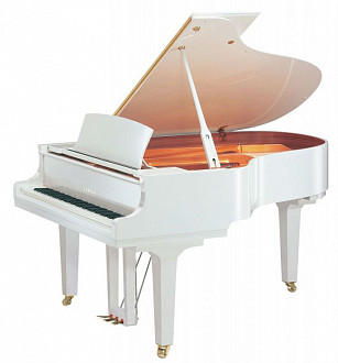 Yamaha GB1K PWH  рояль 151 см, белый полированный, с банкеткой