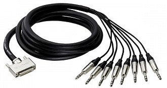 RME ALVA AI25-8TPro3 мультикор аналоговый, D-Sub 25 male <> 8 x TRS, 3 метра