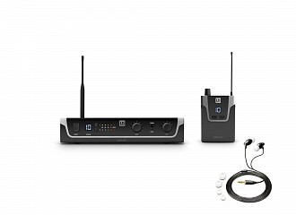 LD Systems U308 IEM HP - In-Ear Monitoring System with Earphones