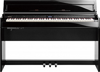 Roland DP603-CB  цифровое фортепиано, 88 клавиш, 384 полифония, 307 тембров, Bluetooth 3.0 // 4,0