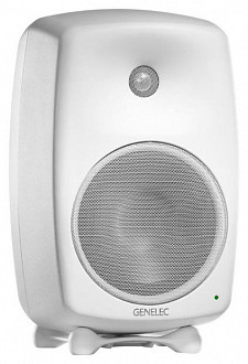 Genelec 8050BWM активный 2-полосный монитор, НЧ 8" 150Вт, ВЧ 1" 120Вт. Подставки. Белый