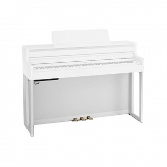 Roland HP704-WH + KSH704/2WH  цифровое фортепиано, 88 клавиш, 384 полифония, 324 тембр (2-е кор