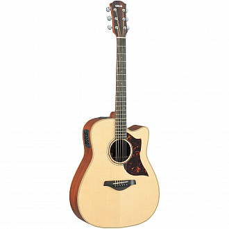 Yamaha AC1M VNAT  электроакустическая гитара, задняя дека и обечайка из махагоне
