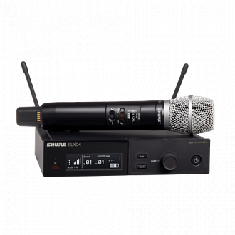 SHURE SLXD24E/SM86 H56 одноканальная цифровая радиосистема с ручным передатчиком SM86 518-562MHz