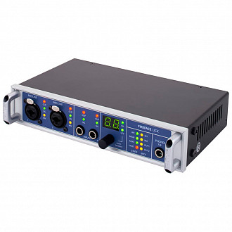 RME Fireface UCX интерфейс USB / FireWire 36-канальный (ADAT, SPDIF, аналог), 192 кГц. Полурэковый корпус