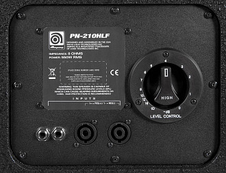 AMPEG - PN-210HLF - басовый кабинет 2х10' + ВЧ драйвер, 550 Вт
