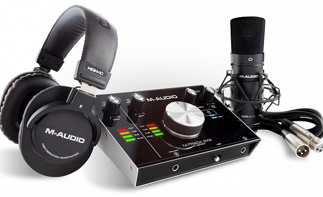 Анонсирован набор M-Track 2X2 Vocal Studio Pro Анонсирован набор M-Track 2X2 Vocal Studio Pro