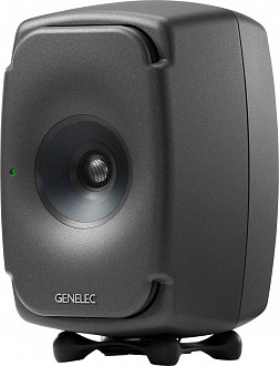 Genelec 8331AP активный 3-полосный монитор, 2 овальных НЧ 5.1"x2.6" 72Вт, коакс. СЧ 3.5" 36Вт+ВЧ 0.75" 36Вт. Подставки. Темный