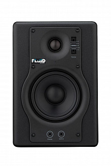 Fluid Audio F4  пара мониторов, двухполосные, 30 Вт RMS, с балансным/небалансным подключением