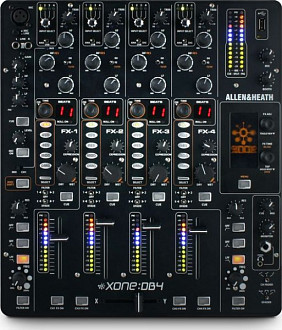 XONE:DB4 / Цифровой 4-канальный DJ микшер, Quad FX Core DSP процессор / ALLEN&HEATH