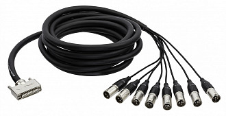 RME ALVA AO25-8XPro3 мультикор аналоговый, D-Sub 25 male <> 8 x XLR male, 3 метра