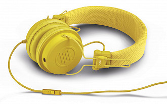 Reloop RHP-6 Yellow DJ наушники закрытого типа с iPhone контролем, цвет желтый