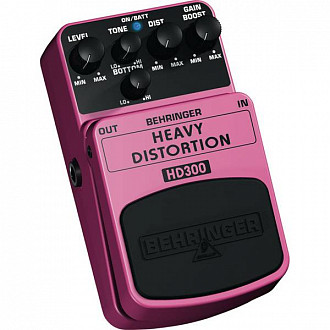 Behringer HD300 - педаль эффектов "хэви метал"-дисторшн,индивидуальные регуляторы