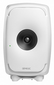 Genelec 8351BW активный 3-полосный монитор, 2 овальных НЧ 8.5"x4" 250Вт, коакс. СЧ 5" 150Вт+ВЧ 1" 150Вт. Подставки. Белый