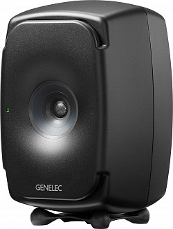 Genelec 8341AM активный 3-полосный монитор, 2 овальных НЧ 6.6"x3.5" 250Вт, коакс. СЧ 3.5" 150Вт+ВЧ 0.75" 150Вт. Подставки. Черный