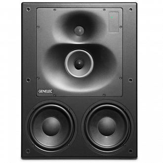 Genelec 1238DFM активный 3-полосный монитор, 2хНЧ 8" 500Вт, СЧ 5" 250Вт, ВЧ 1" 200Вт. Внешний усилитель. Поддержка GLM калибратора. Черный
