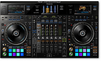 Pioneer DDJ-RZX - DVJ контроллер для rekordbox video с тремя 7" тачскринами